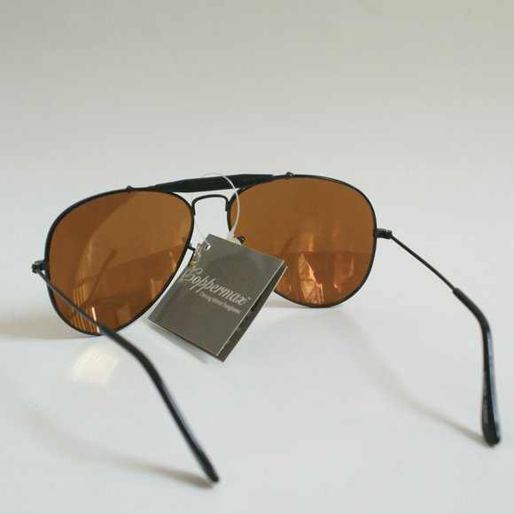NWT Vintage 90's Aviator Metal Outsider Sunglasses (S.Black) - Picture 4 of 5